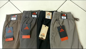 Celana Chinos Kendy Panjang Pinggang Karet: Nyaman & Elegan