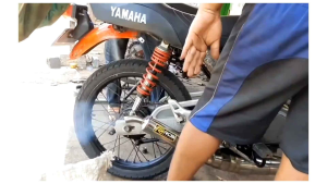 Knalpot RX King kolong telo cobra RCB crhome suara garing