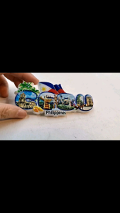Cebu Colourful Ceramics Ref Magnets - 2D Design Souvenir for Philippines Travel and Decoration