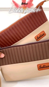 Leika Pouch dompet wanita ( hp uang & kunci ) By Salisa