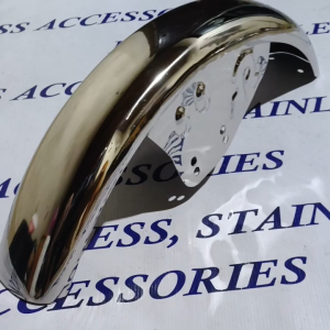FrontFender Stainless 1.2mm kapal for Rusi TC 125150175..& universal
