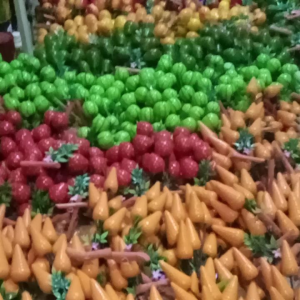 bua gantung bua renteng bus hiasan dinding  artificiall