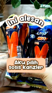 Sosis Kanzler 65 gram Hot goucjang keju Original | Sosis Kanzler