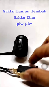 Saklar Lampu Tembak Biled Piw Piw Viral