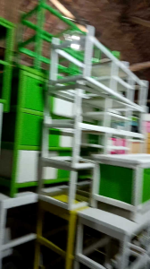 Bufet TV/DVD serbaguna rotan sintetis Rak Laci Rotan sintetis