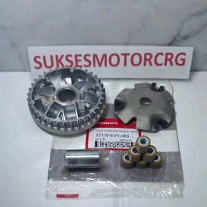 Rumah Roller Assy Set Kvy Motor Beat Karbu Scoopy Karbu Spacy Karbu