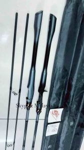 SKYGITZ MALAYSIA FIASST BlackForce Carbon Fiber Handle Fishing rod Spinning Baitcasting BC Casting Joran Pancing