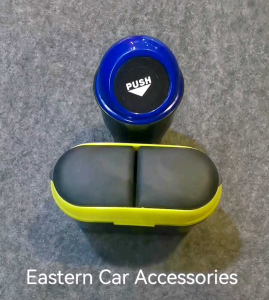 Mini Car Trash Bin Garage Can Dustbin Box Car Rubbish Bin Dust Case Organizer Storage Box