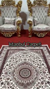 พรมเปอร์เซีย🇹🇷Istanbul🇹🇷พรมอิสตันบูล สีครีม