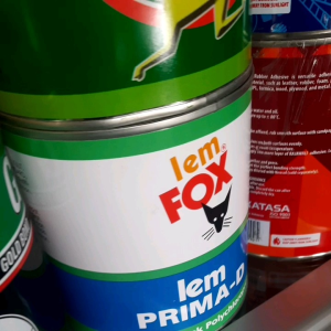 Lem Fox Kaleng PRIMA-D 600 gr: Lem Tahan Lama untuk Berbagai Kebutuhan