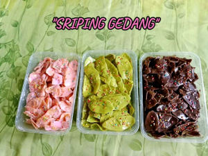 CEMILAN KRIPIK PISANG LUMER COKELAT 150 gr cemilan paling enak manis gurih siap santap