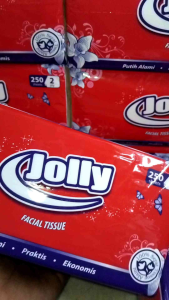 TISU JOLLY MURAH 2 pcs 250 Lembar 2 ply