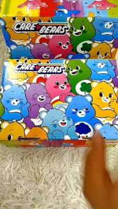 Chappy CAREBEARS แคร์แบร์ รองเท้านักเรียนอนุบาลหญิงสีดำ/ขาว ไซส์ 24-33