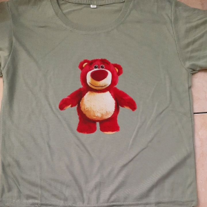 Kaos Oblong Anak Beruang Toy Lotso Story Buat Usia 2-10 Tahun