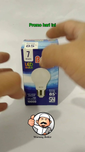 Lampu Led Bess ukuran 7 watt cahaya putih paling terang COD