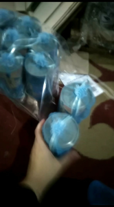 Kain serut pelengkap bungkus celengan khusus celengan S dan M