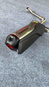 R-PRO Exhaust Racing Muffler Stainless Steel Pro2-Series Type-ShortHanger Inlet-38