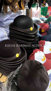 Topi Sekolah Pramuka SD MI SMP MTS SMA SMK Madrasah Ibtidaiyah Bordir