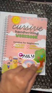 Cursive Handwriting Workbook 70pages