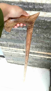 Tongkat Jalan Kayu Gaharu Merah Model Habib