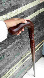 Profil Tongkat Jalan Kayu Galih Asem Motif Payung