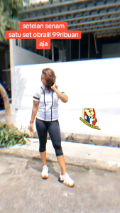 setelan senam wanita leging 7/8/setelan olahraga wanita