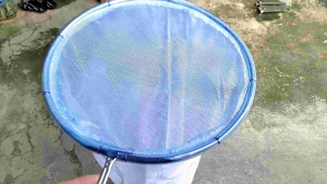 กระชอนไรแดงถุงยาวไซส์กระทัดรัด ขนาดหน้ากว้าง 10 มม นิ้ว ความยาว 1-1.20ม