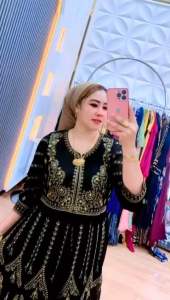 GAMIS HINDI RAYON BORDIR TERBARU