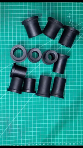 Karet Bosper & Karet Bushing Per Hilux 1set Depan Belakang 12pcs