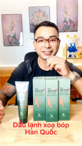 BỘ ĐÔI 2 HỘP -XỊT XOA BÓP THẢO DƯỢC 50ML+ Dầu Lạnh Xanh Glucosa.mine Hàn Quốc Tuýp 150ml Giúp Giảm Đau Nhanh An Toàn