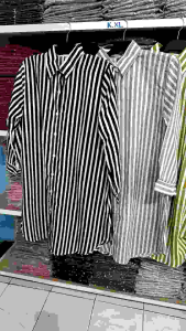 LONG TUNIK KEMEJA SALUR RAYON