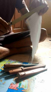 Pisau Belah Durian Tajam & Tahan Lama