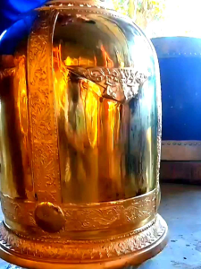 ถุงฟ้า ระฆังทองเหลือง ขนาด 4-5-6 กำ เเถม มีมากคำถาม สลักชื่อฟรี ตั้งแต่ราคา 150-250 บาท