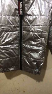 Jaket Silver Tebal Anak Tanggung Pria & Wanita Musim Salju Terbaru