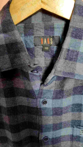 Kemeja Flanel Daks Original Second Size XL