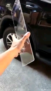 Car plate protector