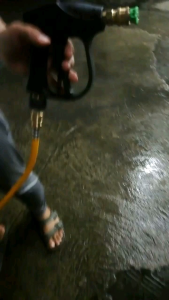 Pressure Washer Gun Quick Connect with 5pcs Nozzle Compatible to Kawasaki Belt Type Washers Fittings Are Already Included