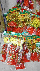 Bịch 10 dây vàng cây treo cây mai ngày tếttrang trí tếtliễn tết giá rẻ