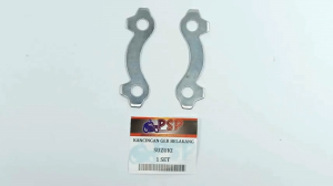 Kancingan Ger Belakang Suzuki (Harga Per Set Isi 2) - Klem Kleman Kancing Plat Ring Klem Kunci Pengunci Gear Gir Suzuki RC Crystal Shogun Smash Satria FU 150 Karbu Shogun 125 Smash R New
