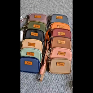 GFR - Safa By Quenby Dompet koin/dompet kartu Dompet koin wanita bahan chocoly