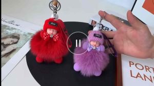 พวงกุญแจตูกตาเด็ก น่ารัก พวงใหญ่ สวยงาม นุ่มนิ่ม แขวนกระเป๋าสวยงามมาก สินค้าส่งจากกรุงเทพฯ