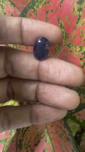 Real Natural Sapphire Silk Burned Oval14x20 Mm9.8 Carats / Beads Blue Sapphire Natural Oval Selling Per Piece Africa