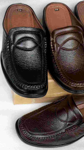 giày sampo da bò xịn có khâu may đế chắc chắn