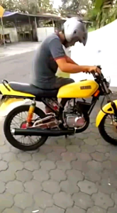 Knalpot RX King Standar Racing Black Series Suara Garing Ngebass