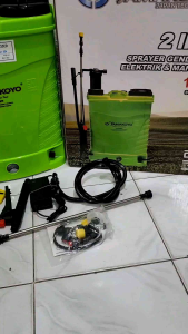 Sprayer Elektrik YAMAKOYO 2in1: Semprotan Hama & Disinfektan