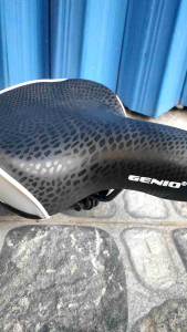 Sadel Saddle Jok Sepeda Genio SD-3404 PER Lebar Empuk Mini Lipat Fixie MTB | High Quality