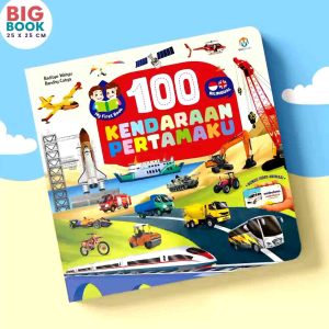 My First Book 100 Kendaraan Pertamaku (Big Boardbook)