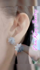 Diamond earrings 18k