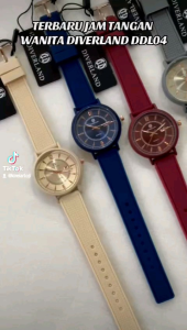 Jam Tangan Wanita Masa Kini: Diverland DDL01 Original & Water Resist 30m