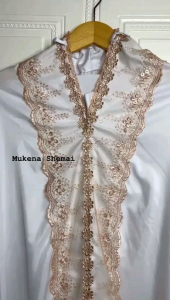MUKENA DEWASA CANTIK MEWAH ELEGAN KATUN PREMIUM